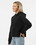 Badger 1261 Women's Crop Hooded Sweatshirt