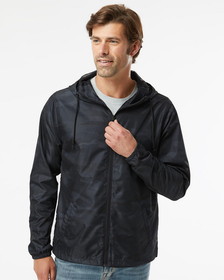Independent Trading Co. EXP54LWZ Unisex Lightweight Windbreaker Full-Zip Jacket