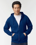 Blank and Custom Gildan 18600 Heavy Blend™ Full-Zip Hooded Sweatshirt