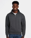 Jerzees 4528MR Super Sweats NuBlend® Quarter-Zip Cadet Collar Sweatshirt