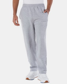 Champion P800 Double Dry Eco&#174; Open Bottom Sweatpants with Pockets