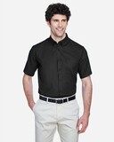 CORE365 88194T Men's Tall Optimum Short Sleeve Twill Dress Shirt