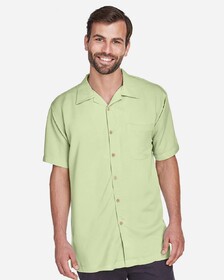 Harriton M570 Men's Bahama Cord Camp Shirt