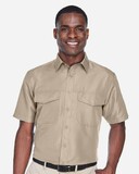 Custom Harriton M580 Men's Key West Short Sleeve Performance Staff Shirt