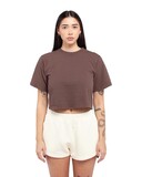 Shaka Wear SHGDC Women's Garment-Dye Crop T-Shirt