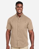 Custom Harriton M585 Men's Advantage IL Short Sleeve Work Shirt