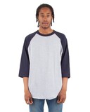 Shaka Wear SHRAG Three-Quarter Sleeve Raglan T-Shirt
