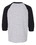 Gildan 5700B Heavy Cotton&#153; Youth Raglan Three-Quarter Sleeve T-Shirt