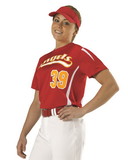 Alleson Athletic 506CAW Women's Fast-Pitch Crew Neck Jersey