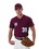 Alleson Athletic 522MMY Youth Baseball Two Button Henley Jersey