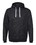 J.America 8677 M&#233;lange Fleece Hooded Sweatshirt
