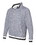 Custom J.America 8703 Peppered Fleece Quarter-Zip Sweatshirt