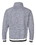 J.America 8703 Peppered Fleece Quarter-Zip Sweatshirt