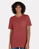 Blank and Custom ComfortWash by Hanes GDH150 Garment-Dyed Pocket T-Shirt