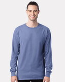 Blank and Custom ComfortWash by Hanes GDH200 Garment Dyed Long Sleeve T-Shirt