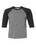 GREY/ CHARCOAL BLACK TRIBLEND