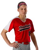 Alleson Athletic 558VW Women's Vneck Fastpitch Jersey