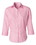 Custom Van Heusen 13V0527 Women's Three-Quarter Sleeve Baby Twill Shirt