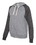 JERZEES 92WR Women's Snow Heather French Terry Full-Zip Hooded Sweatshirt