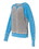 J.America 8927 Women's Zen Fleece Raglan Sweatshirt