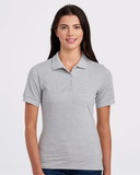 Custom Jerzees 443W Women's 100% Ringspun Cotton Piqué Sport Shirt