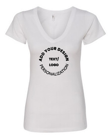 Custom Next Level 1540 Women's Ideal V-Neck T-Shirt