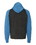 Custom J. America 8874 Triblend Raglan Full-Zip Hooded Sweatshirt