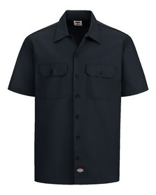 Custom Dickies 2574L Short Sleeve Work Shirt - Long Sizes