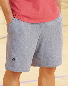 Russell Athletic 25843M Essential Jersey Cotton 10" Shorts with Pockets