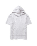 American Apparel FS424 Short Sleeve Hooded Sweatshirt