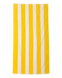 Carmel Towel C3060S Cabana Stripe Velour Beach Towel