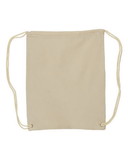 Liberty Bags 8875 Canvas Drawstring Backpack