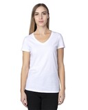 Custom Threadfast Apparel 200RV Women's Ultimate CVC V-Neck T-Shirt