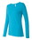 ANVIL 399 Women's Featherweight Long Sleeve Scoop T-Shirt