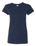 J.America 8138 Women's Glitter Short Sleeve T-Shirt