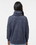 J.America 8673 Women's M&#233;lange Fleece Cowl Neck Sweatshirt