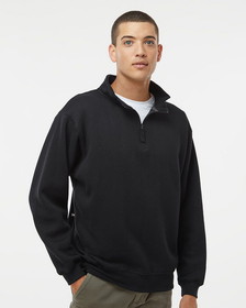 J.America 8634 Heavyweight Fleece Quarter-Zip Sweatshirt