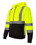 Kishigo JS102-103 Hi-Vis Full-Zip Hooded Sweatshirt