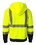 Kishigo JS102-103 Hi-Vis Full-Zip Hooded Sweatshirt