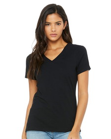 Bella+Canvas 6405 Women's Relaxed Jersey V-Neck Tee