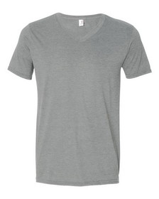 Custom ANVIL 6752 Triblend V-Neck T-Shirt