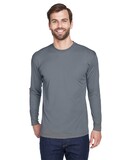 UltraClub 8422 Men's Cool & Dry Sport Long Sleeve Performance Interlock T-Shirt