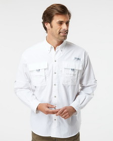 Custom Columbia 101162 PFG Bahama&#153; II Long Sleeve Shirt