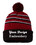 Custom Richardson 134 Stripe Pom Cuffed Beanie