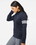 Custom Adidas A191 Women's 3-Stripes French Terry Full-Zip Jacket