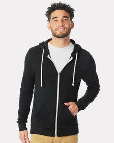 Custom Alternative 9590 Rocky Eco-Fleece Full-Zip Hooded Sweatshirt