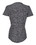 Custom Adidas A373 Women's M&#232;lange Tech V-Neck T-Shirt