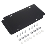 Muka 2 Pack Stainless Steel Metal License Plate Cover with Screws For US Standard