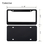 2 Pack Black Metal License Plate Frames, 2PCS Aluminum Frames and 2PCS Stainless Steel Plates