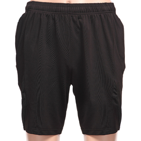 TopTie Boys Black Gym Shorts, Basketball Shorts, 7" Inseam
